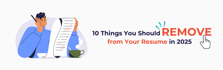 Things to remove from resume in 2025