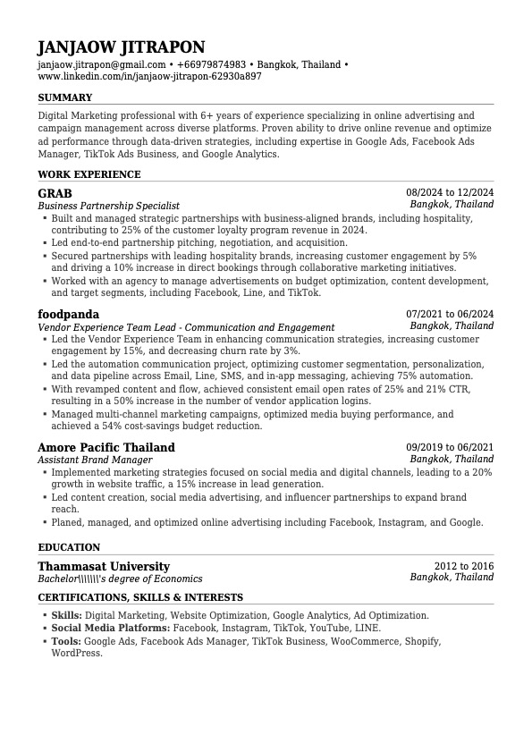 Resume
